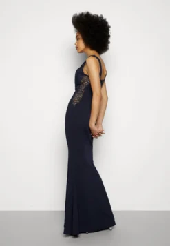 Wal G Taylor V Neck Dress - Galajurk - Navy Blue -Wal G Verkoopwinkel d1d18433b820498bbb1d835be8c228b3 scaled