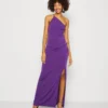 Wal G Wedding Estelle Backless Maxi - Galajurk - Purple