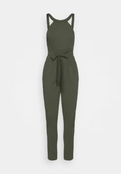 Wal G Jimmy Tie Back - Jumpsuit - Khaki Green -Wal G Verkoopwinkel d45a55e04b9b46228513d19c9e0f3f8c scaled