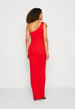 Wal G Kelly Ruffle Maxi - Jerseyjurk - Red -Wal G Verkoopwinkel d46bf07ca58d4f2aa40873a2b9c8ced3 scaled