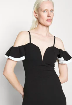 Simah Frill Midi Dress - Jurk - Black/White 10 Simah Frill Midi Dress - Jurk - Black/White -Wal G Verkoopwinkel d4e9f6fe765e4e4e922f5a50f86fa2b2 scaled