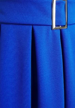 Debbie Buckle Skater Dress - Cocktailjurk - Electric Blue -Wal G Verkoopwinkel d79bada0229a4f2b9c293112a241903b scaled