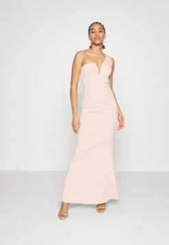 Wal G Wedding Gina Shoulder Maxi - Galajurk - Peach
