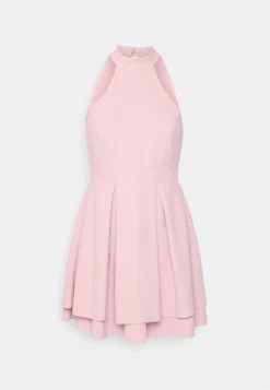Cheryl Halter Neck Skater Dress - Cocktailjurk - Blush Pink -Wal G Verkoopwinkel d8601ae52e394ea09a32aedc249c62b6 scaled