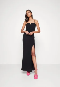 Wal G Rue Chain Maxi - Cocktailjurk - Black
