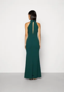 Wal G Sara Halter Neck Maxi Dress - Galajurk - Forest Green -Wal G Verkoopwinkel e10d118e2d51436c9d20da143160e393 scaled