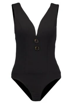 Wal G Tortoise Button Body - Top - Black -Wal G Verkoopwinkel e4437f709ad24d2c9f7817faebcd7fc8