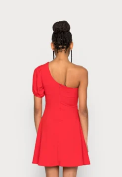 Wal G Zalora One Sleeve Skater Dress - Jerseyjurk - Red -Wal G Verkoopwinkel eb09cb681b1848198450bc14808ad7de scaled