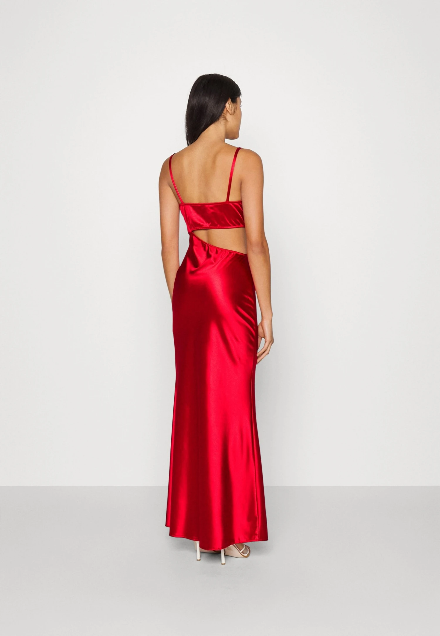 Wal G Sharara Cut Out Dress - Cocktailjurk - Red 3 Wal G Sharara Cut Out Dress - Cocktailjurk - Red - Afbeelding 3