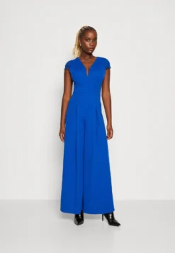 Wal G Mary Alce Sleeve - Jumpsuit - Electric Blue