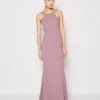 Wal G Sacha Frill Dress - Galajurk - Mauve Pink