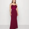 Mita Ruffle Maxi - Galajurk - Wine